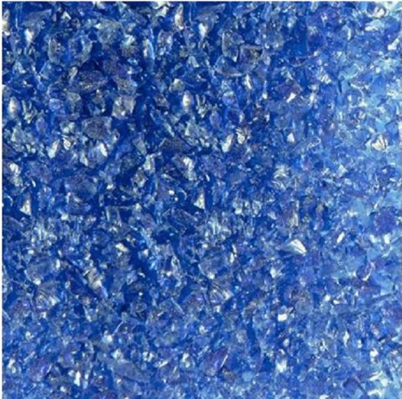 Oceanside Fusible Glass Frit Medium Light Blue 96 COE - 8.5oz Jar (132)
